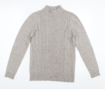 Additional front view of Casamia women’s beige jumper, size S