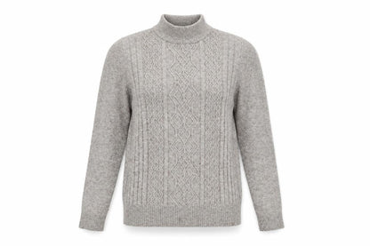 Front view of Casamia women’s beige jumper, size S