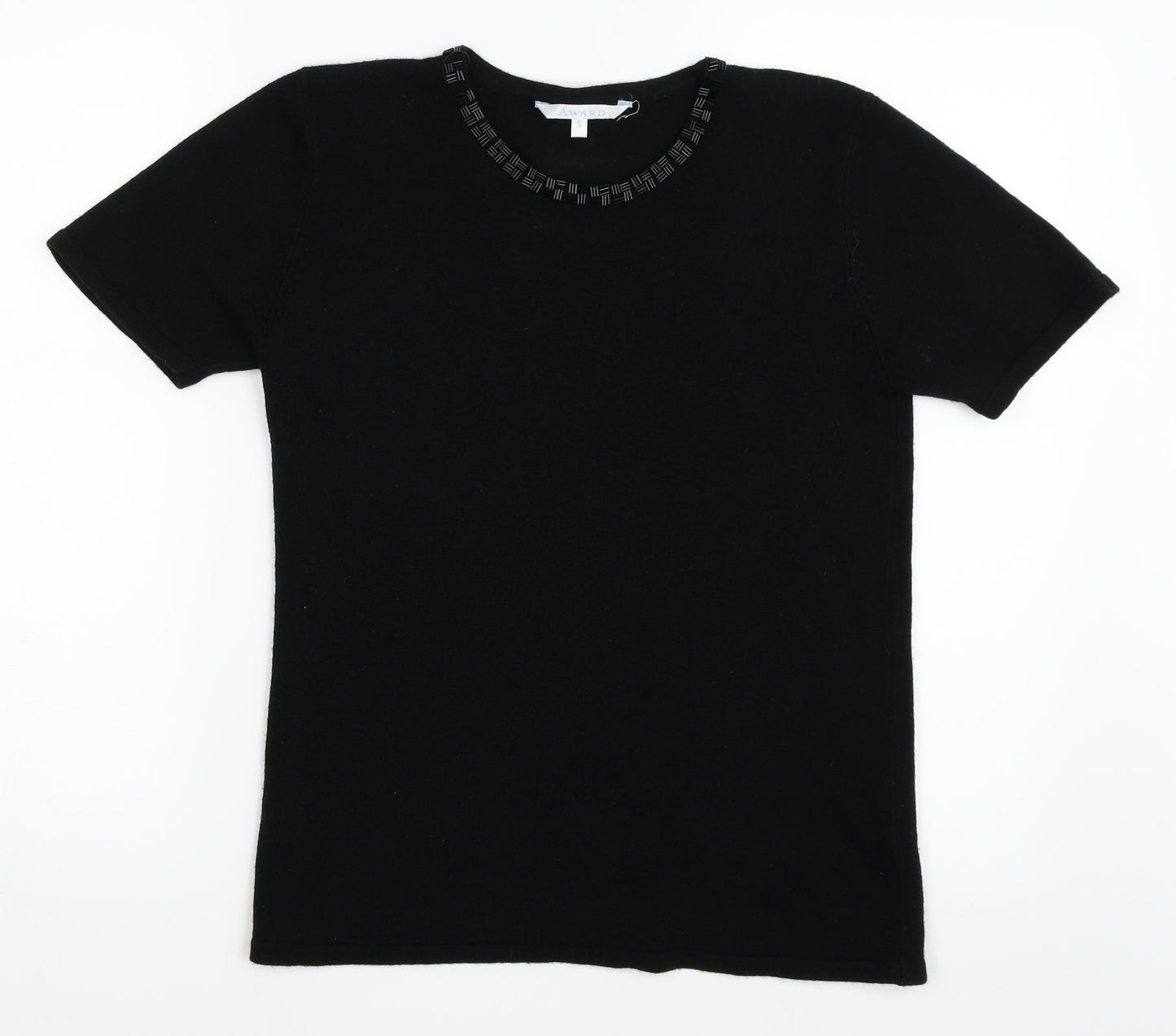 AWARD Womens Black   Pullover Jumper Size S