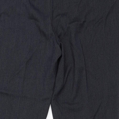 Womens UK Size 16 Bonmarché Regular Fit Capri Blue Trousers
