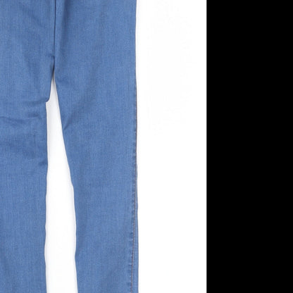 Denim & Co. Womens Blue  Denim Jegging Jeans Size 10 L27 in