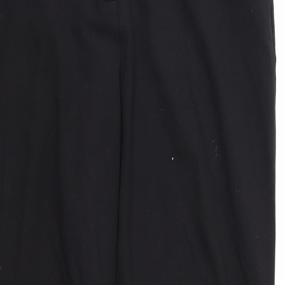 TU Womens Black   Trousers  Size 12 L28 in