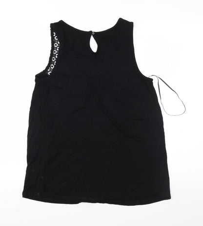 F&F Womens Black   Basic Blouse Size 8