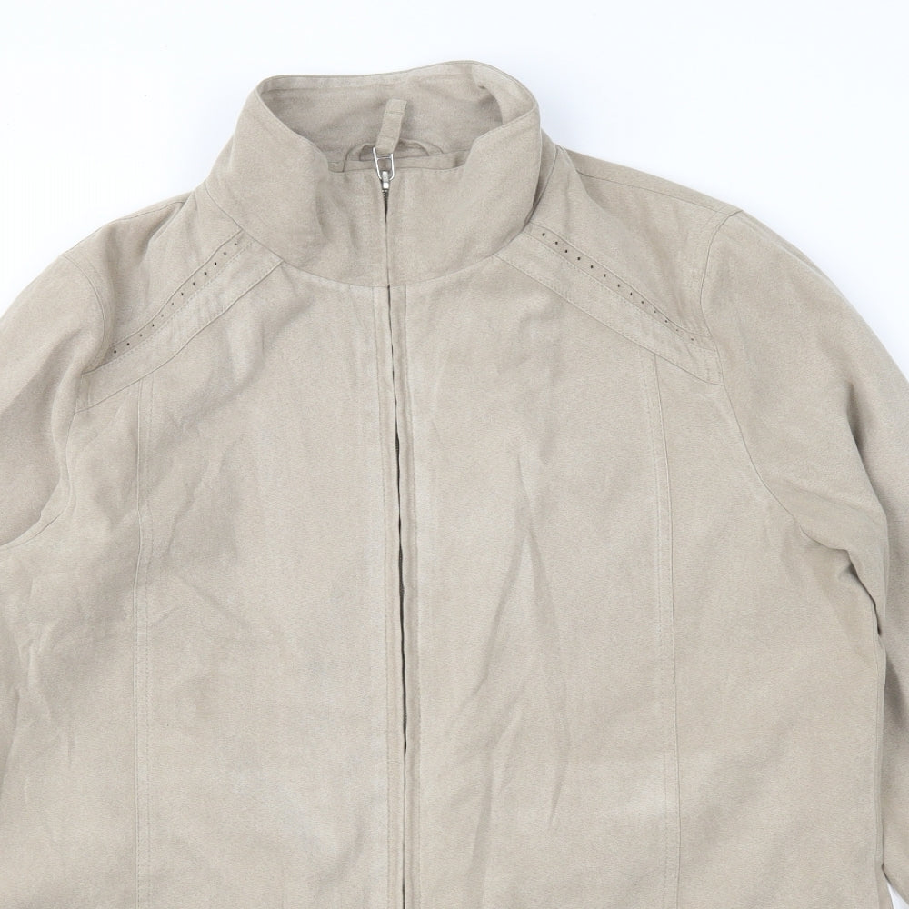 Womens UK Size 10 Debenhams Brown Jacket