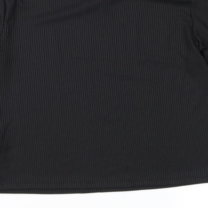 Primark Girls Black   Basic T-Shirt Size 13-14 Years