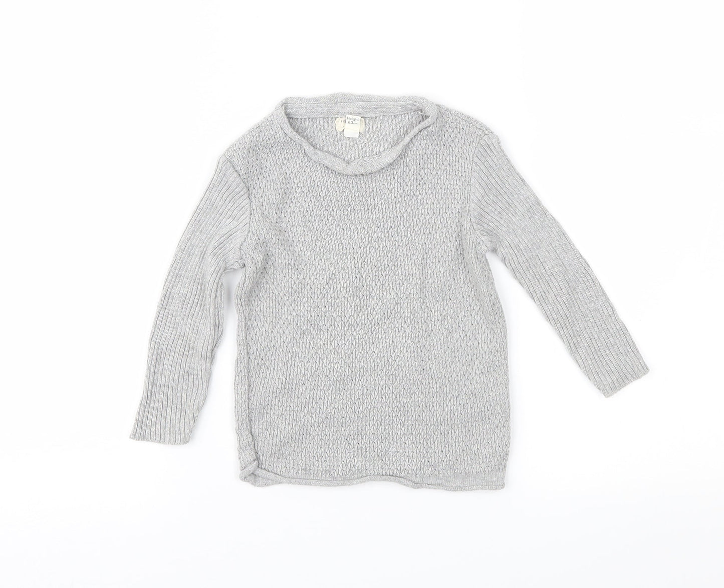 River Island Baby Grey   Pullover Jumper Size 9-12 Months