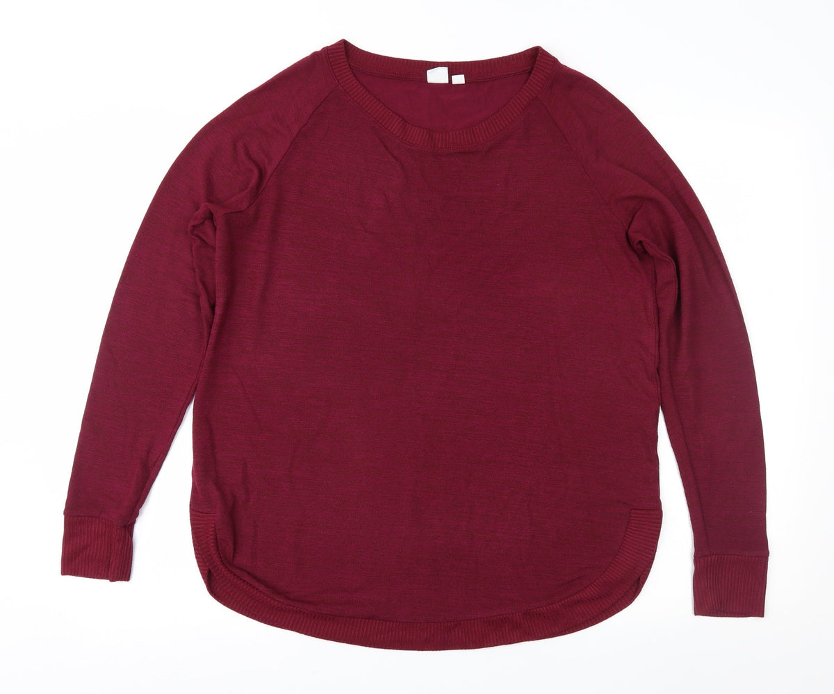 Additional front view of Gap women’s purple jumper, size M
