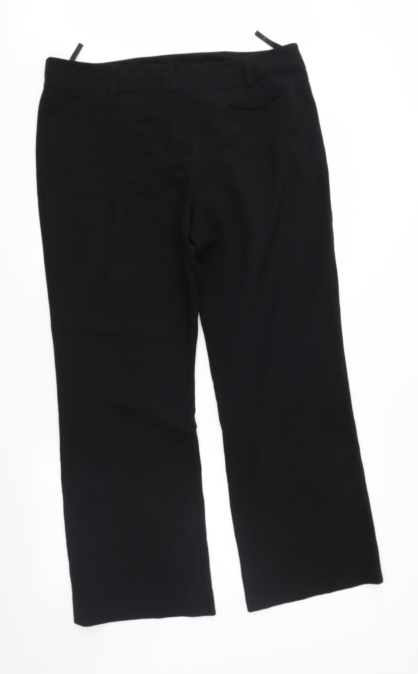 Womens UK Size 16 H&M Regular Fit  Black Trousers