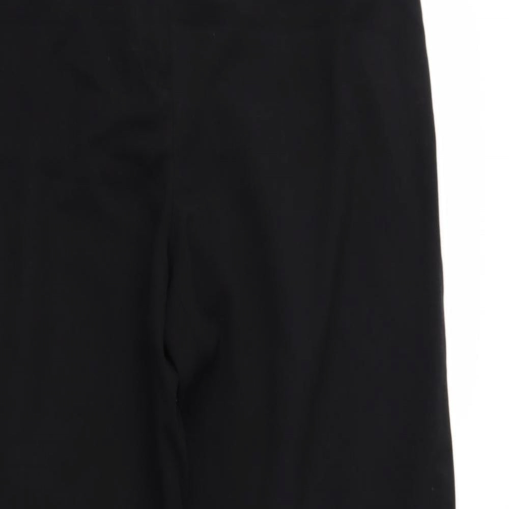Womens UK Size 16 H&M Regular Fit  Black Trousers