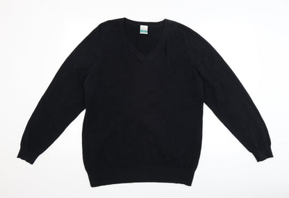 Perform Mens Black   Pullover Jumper Size L