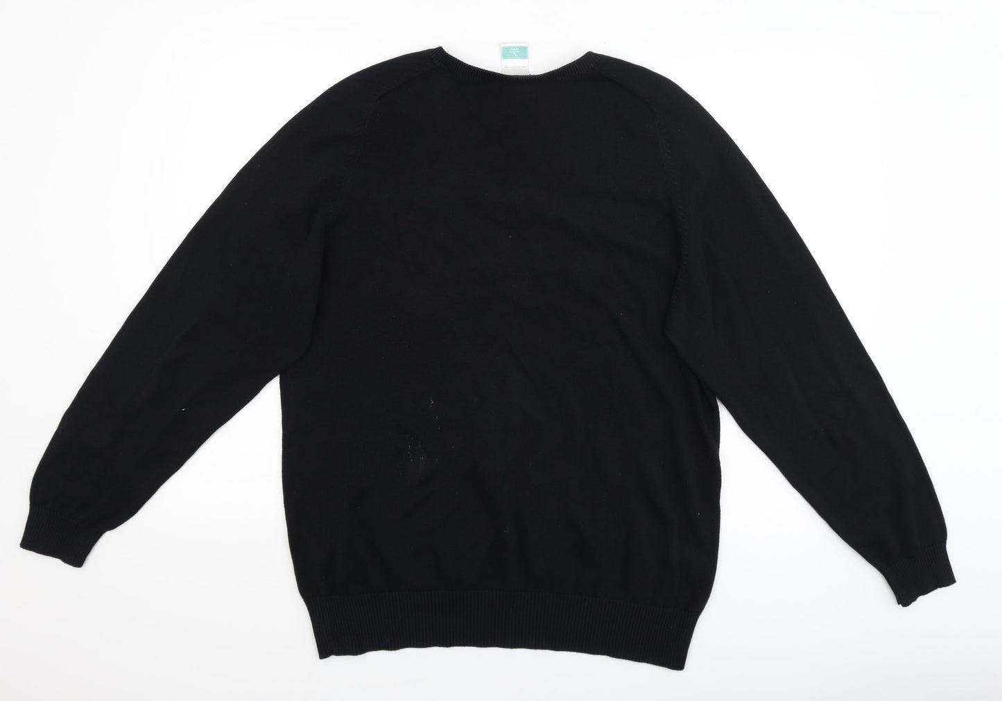 Perform Mens Black   Pullover Jumper Size L