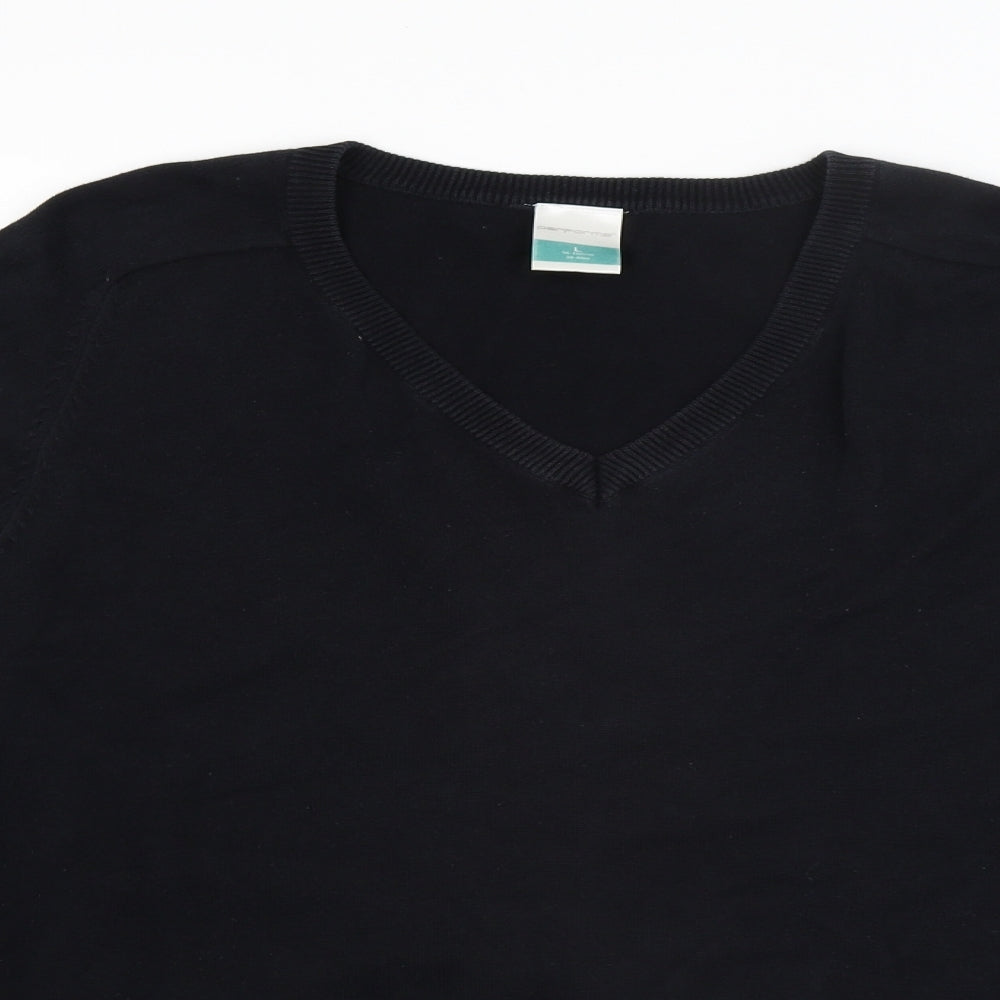 Perform Mens Black   Pullover Jumper Size L
