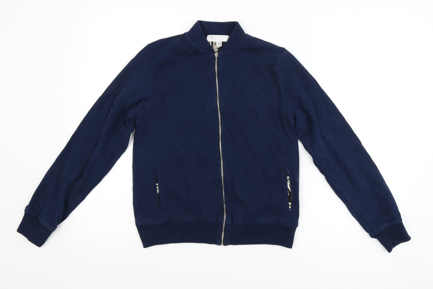 Daughters of Denim Womens Blue   Full Zip Jumper Size 10
