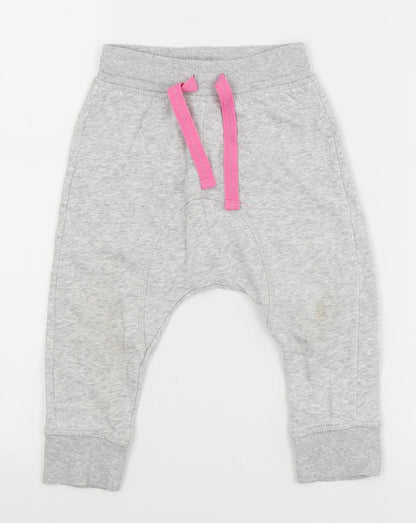 H&M Baby Grey   Jogger Trousers Size 12 Months