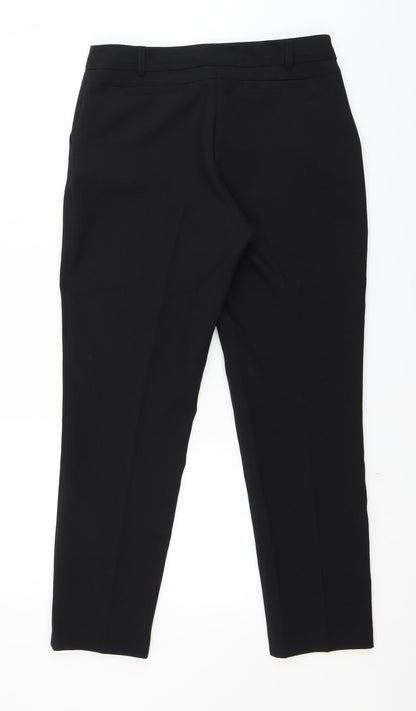 Peacocks Womens Black   Trouser Suit Suit Trousers Size 10 L26 in
