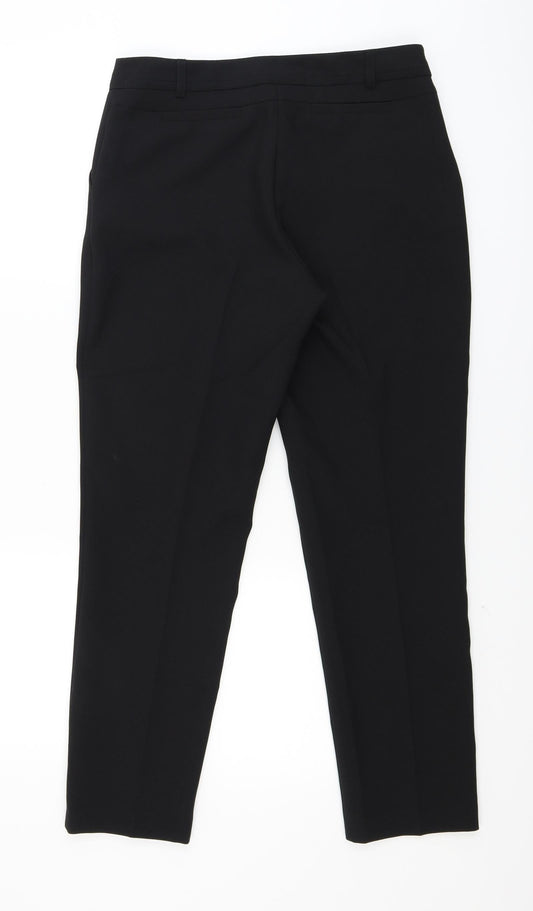 Peacocks Womens Black   Trouser Suit Suit Trousers Size 10 L26 in