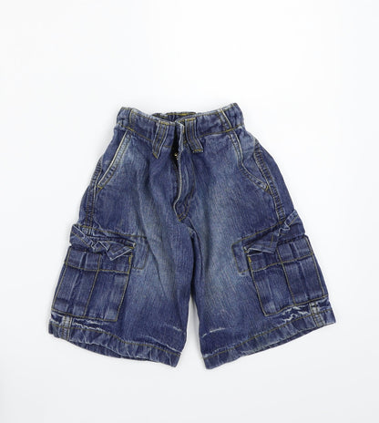 Matalan Boys Blue   Cropped Jeans Size 3 Years