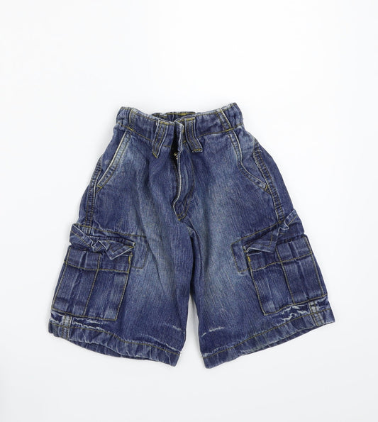 Matalan Boys Blue   Cropped Jeans Size 3 Years