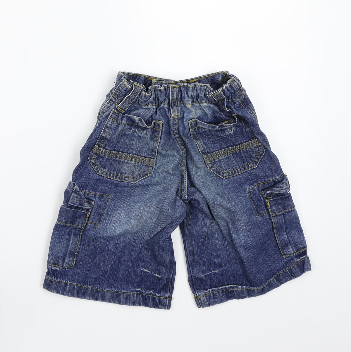 Matalan Boys Blue   Cropped Jeans Size 3 Years