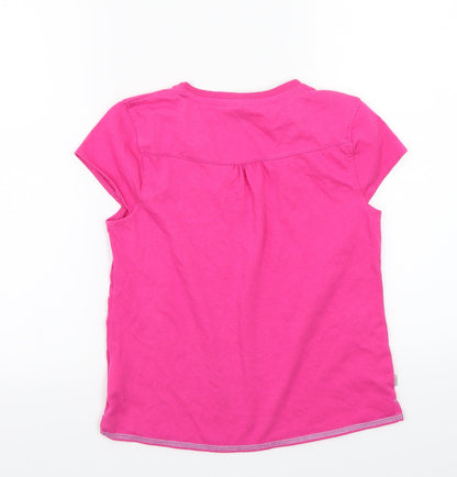LA Gear Girls Pink   Basic T-Shirt Size 13 Years