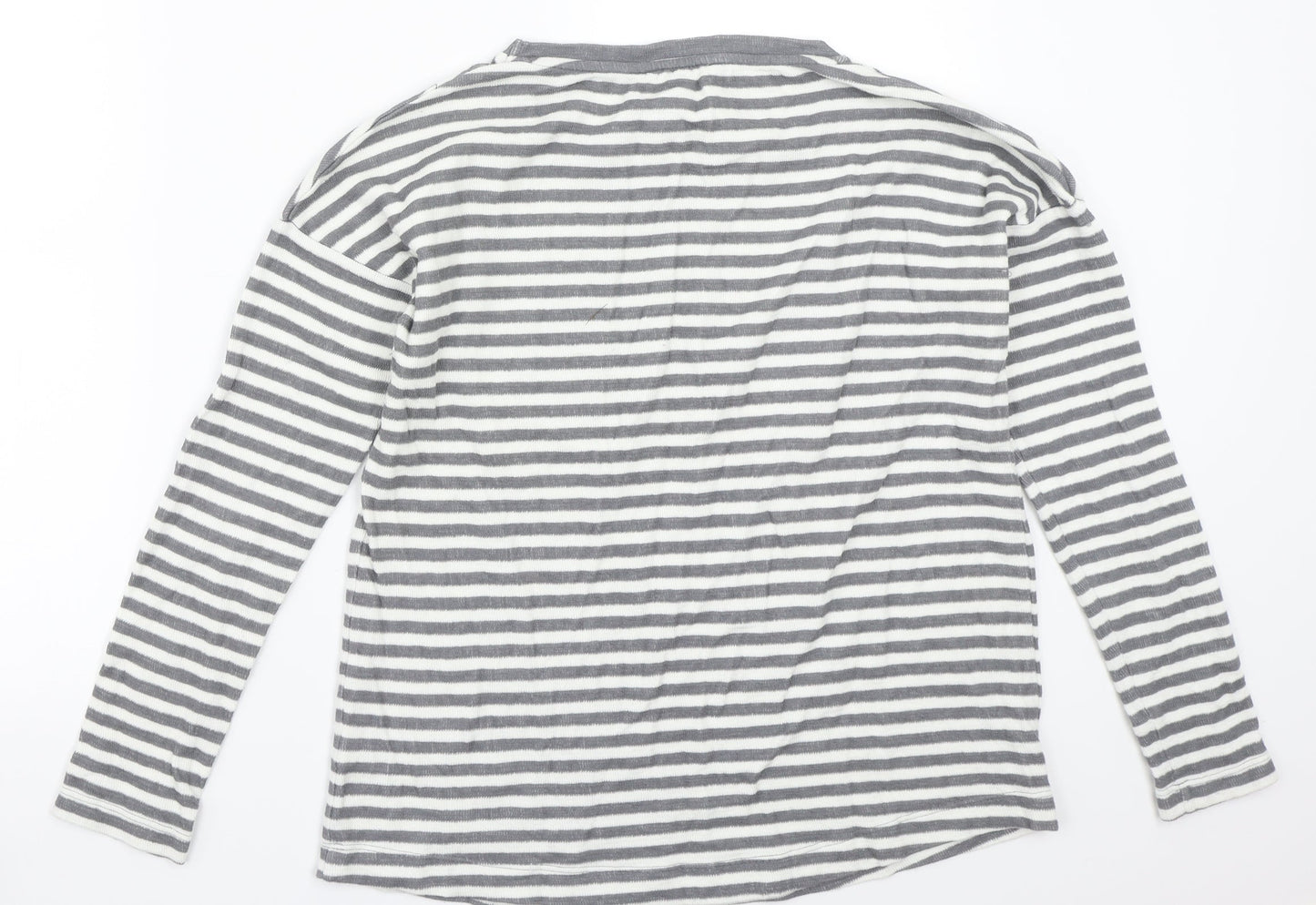 Womens UK Size 8 NEXT Grey Basic T-Shirt