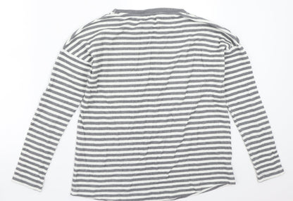 Womens UK Size 8 NEXT Grey Basic T-Shirt