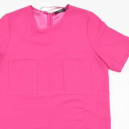 Mango Womens Pink   A-Line  Size L