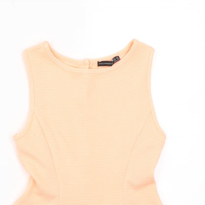 Primark Womens Orange   Basic T-Shirt Size 6