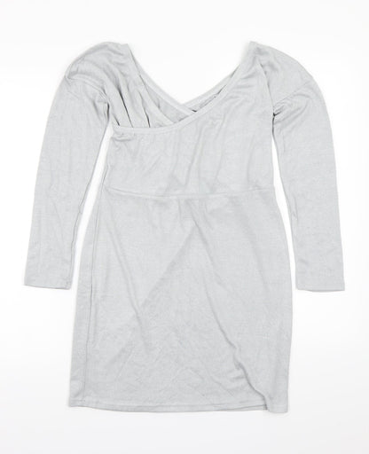 Preworn Womens Grey   A-Line  Size M