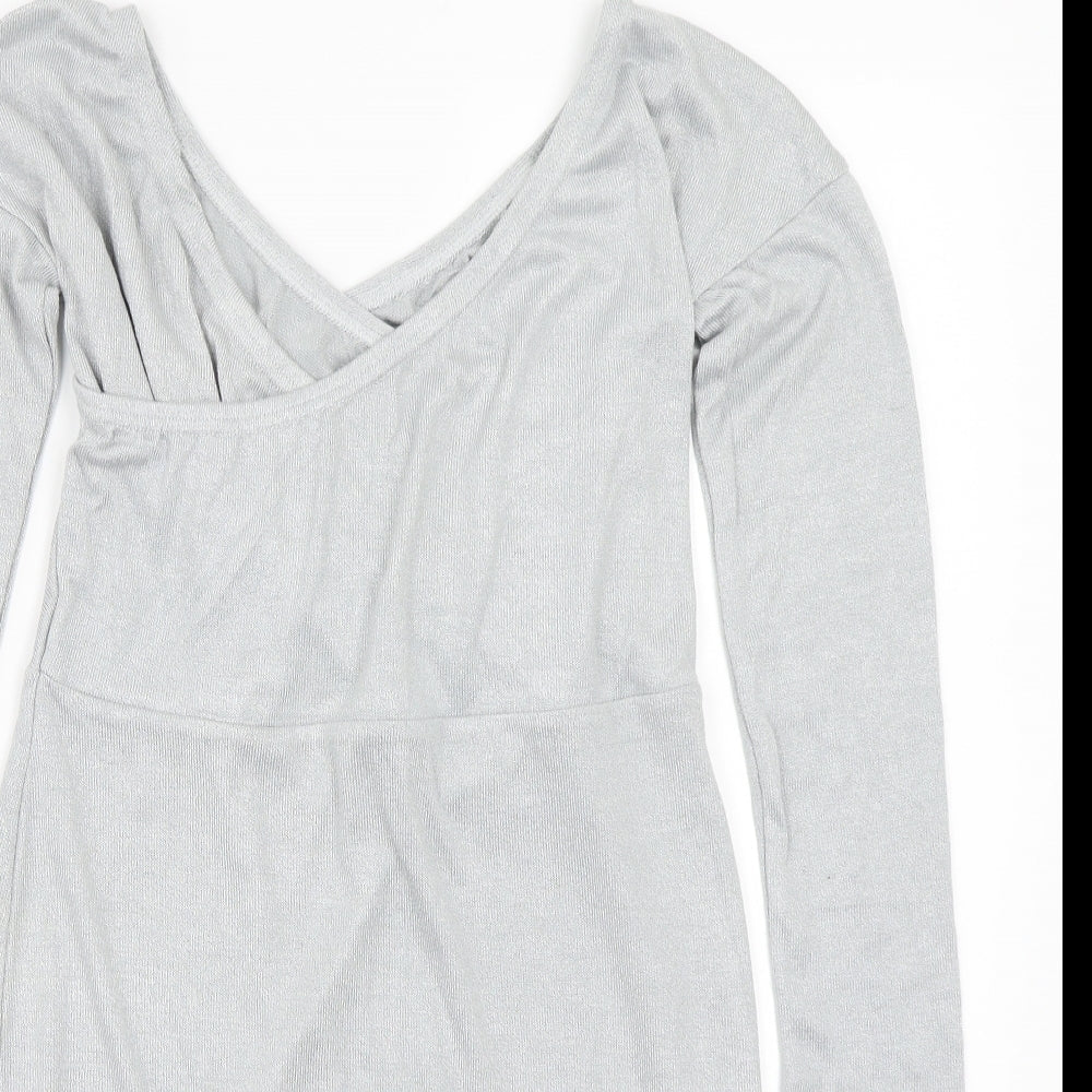 Preworn Womens Grey   A-Line  Size M