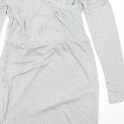 Preworn Womens Grey   A-Line  Size M