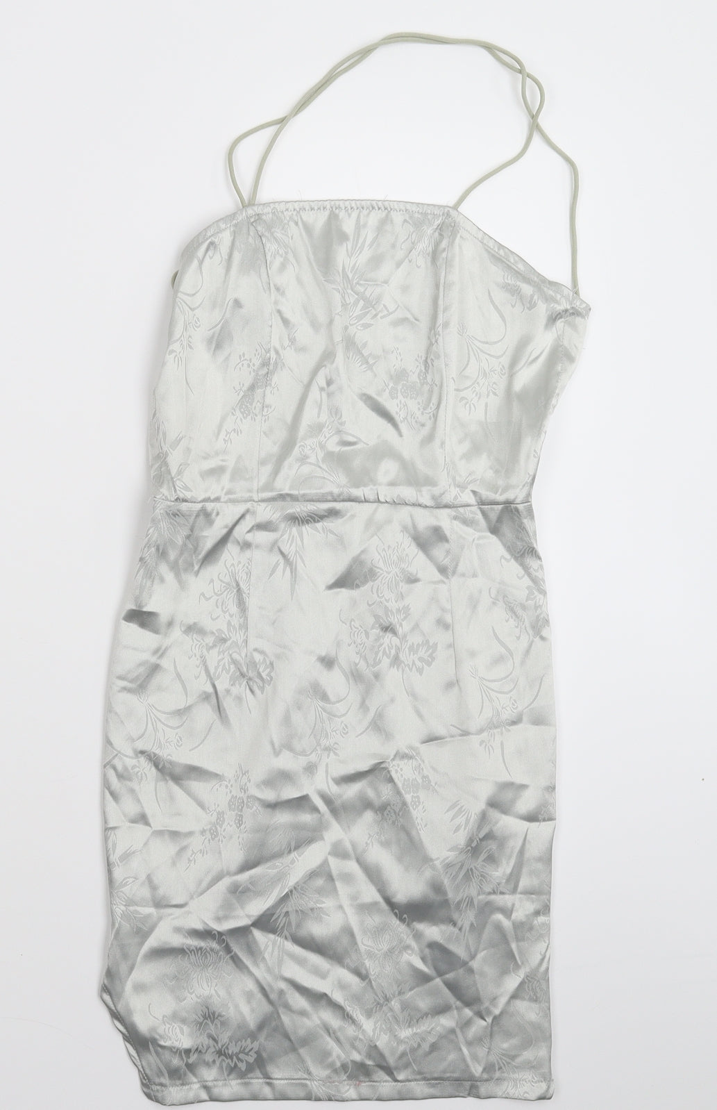 PRETTYLITTLETHING Womens Silver   Mini  Size 4