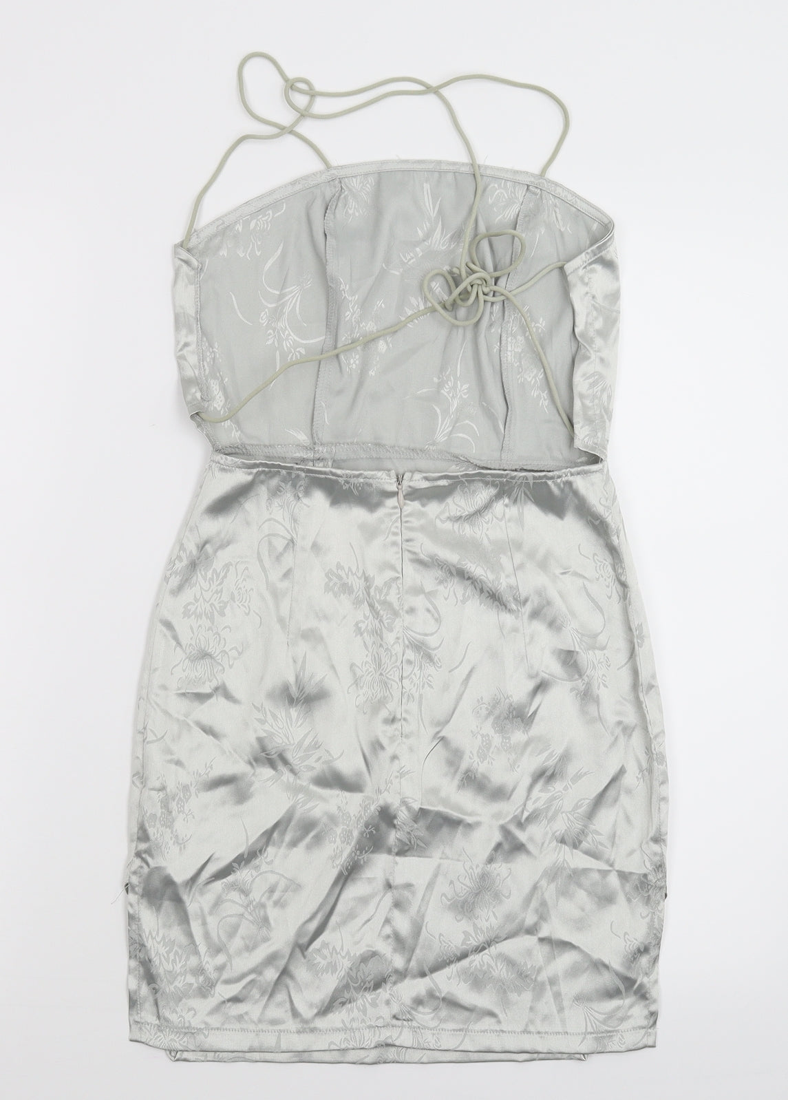 PRETTYLITTLETHING Womens Silver   Mini  Size 4