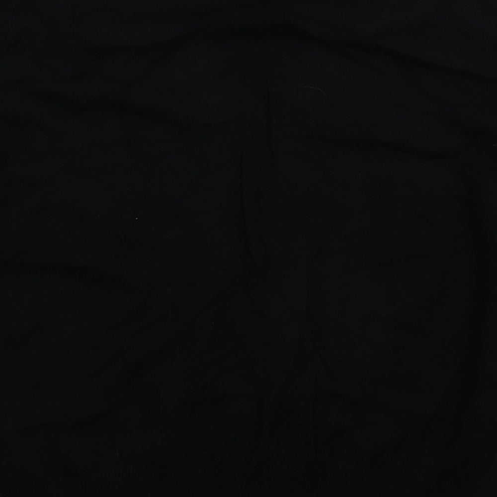 Brand and care label for Preworn women’s black jumper, size UK 10