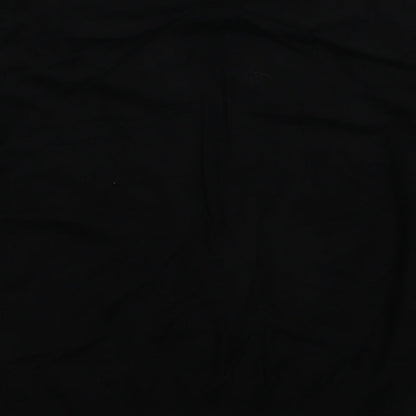 Brand and care label for Preworn women’s black jumper, size UK 10