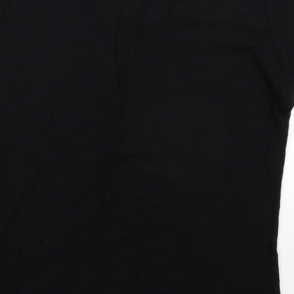 Foxy Womens Black   Basic T-Shirt Size M