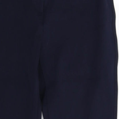 Womens UK Size 12 Marks and Spencer Regular Fit  Blue Trousers