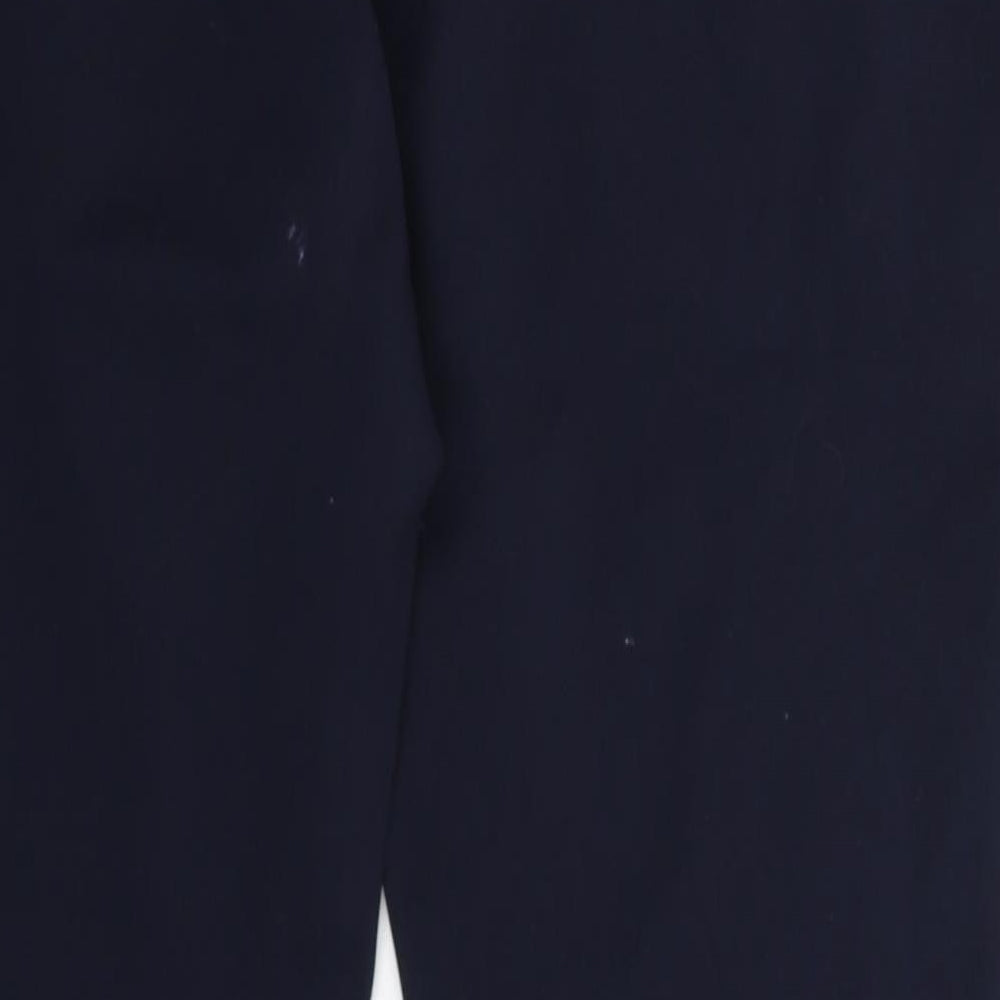 Womens UK Size 12 Marks and Spencer Regular Fit  Blue Trousers