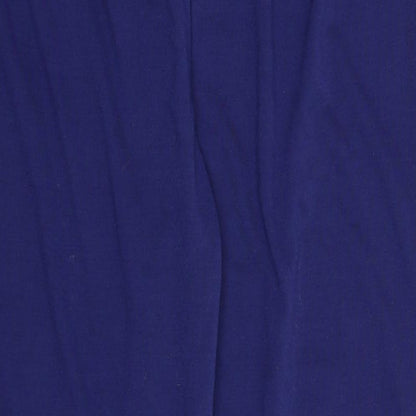 Anne De Lancay Womens Blue   Trousers  Size 14 L28 in
