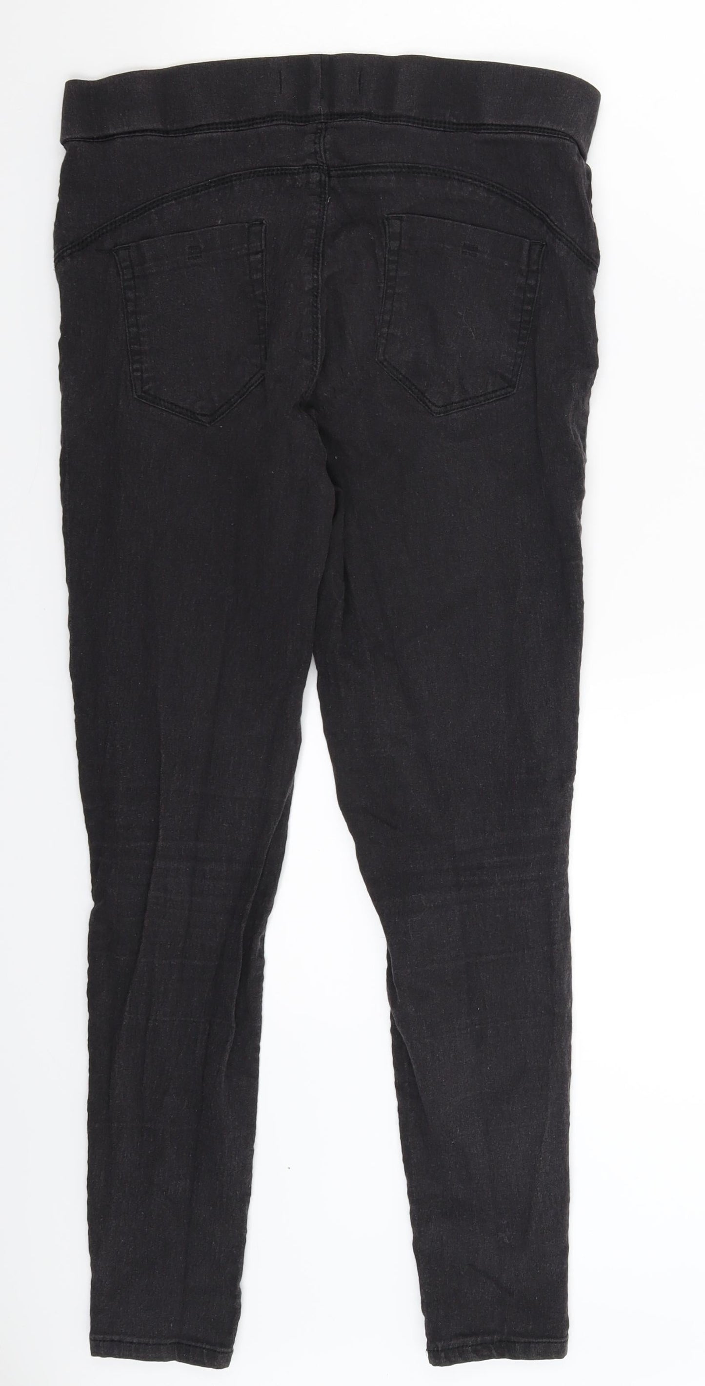 Denim Co Womens Black  Denim Jegging Jeans Size 12 L26 in