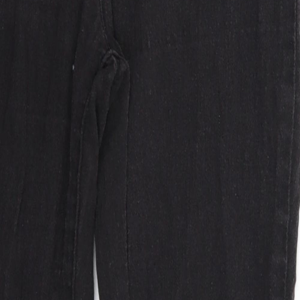 Denim Co Womens Black  Denim Jegging Jeans Size 12 L26 in