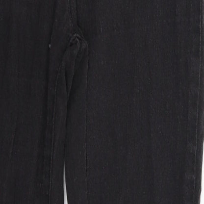 Denim Co Womens Black  Denim Jegging Jeans Size 12 L26 in
