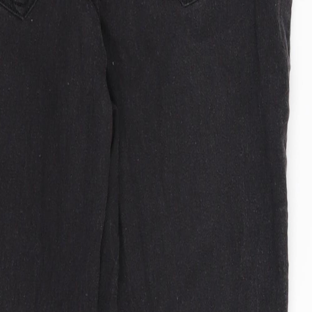 Denim Co Womens Black  Denim Jegging Jeans Size 12 L26 in