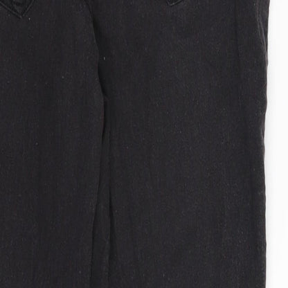 Denim Co Womens Black  Denim Jegging Jeans Size 12 L26 in