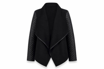 Front view of Blossom women’s black jacket, size M