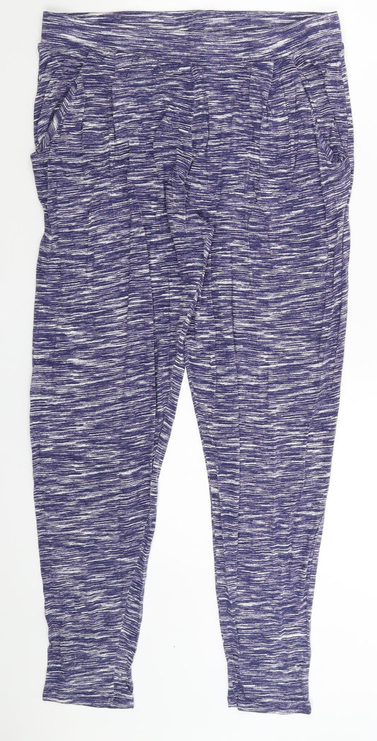 Womens UK Size 12 Atmosphere Extra-Slim Fit Jogger Blue Trousers