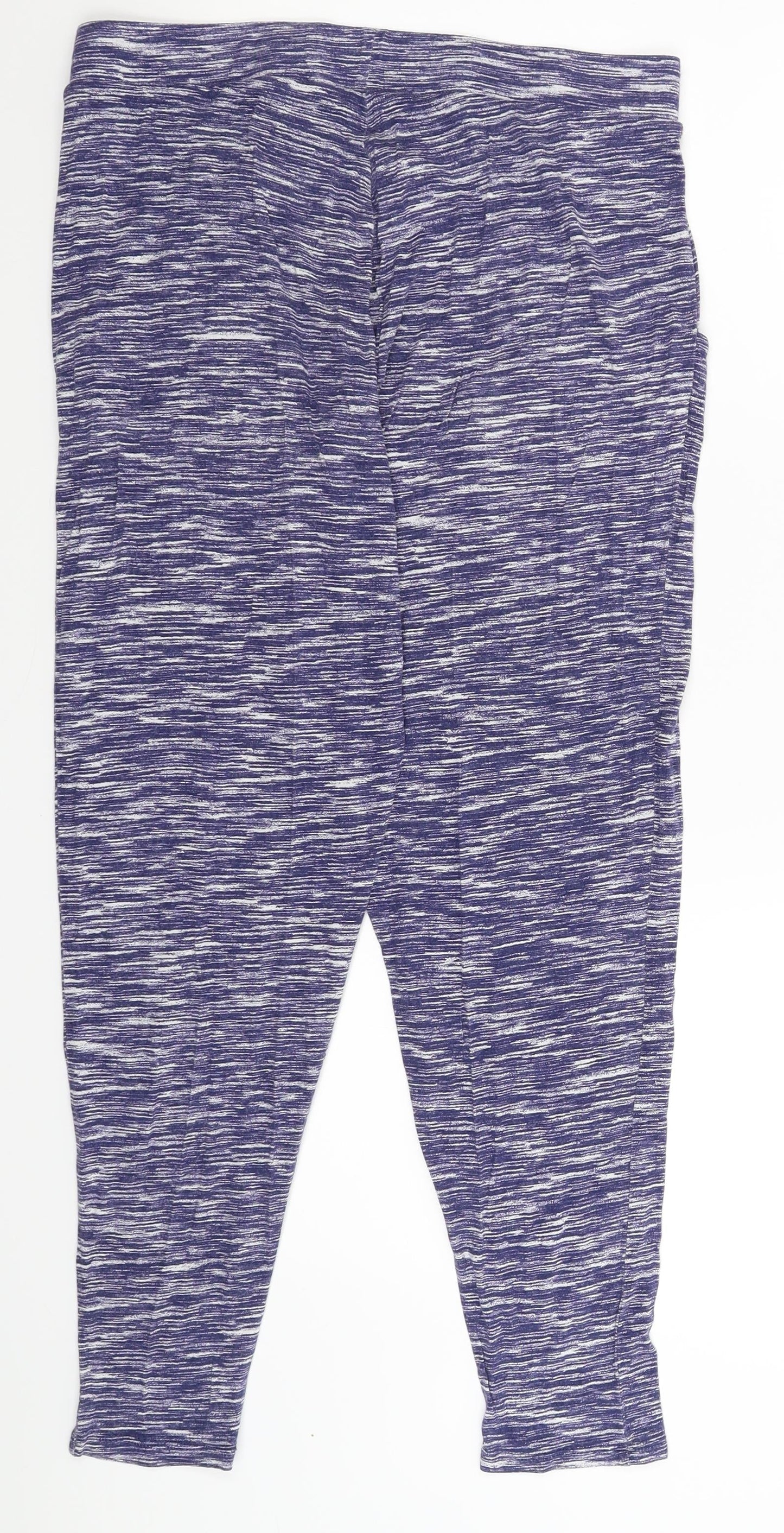 Womens UK Size 12 Atmosphere Extra-Slim Fit Jogger Blue Trousers