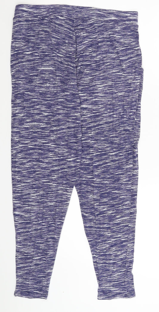 Womens UK Size 12 Atmosphere Extra-Slim Fit Jogger Blue Trousers