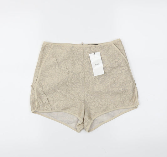 MNG Womens Beige   Hot Pants Shorts Size S