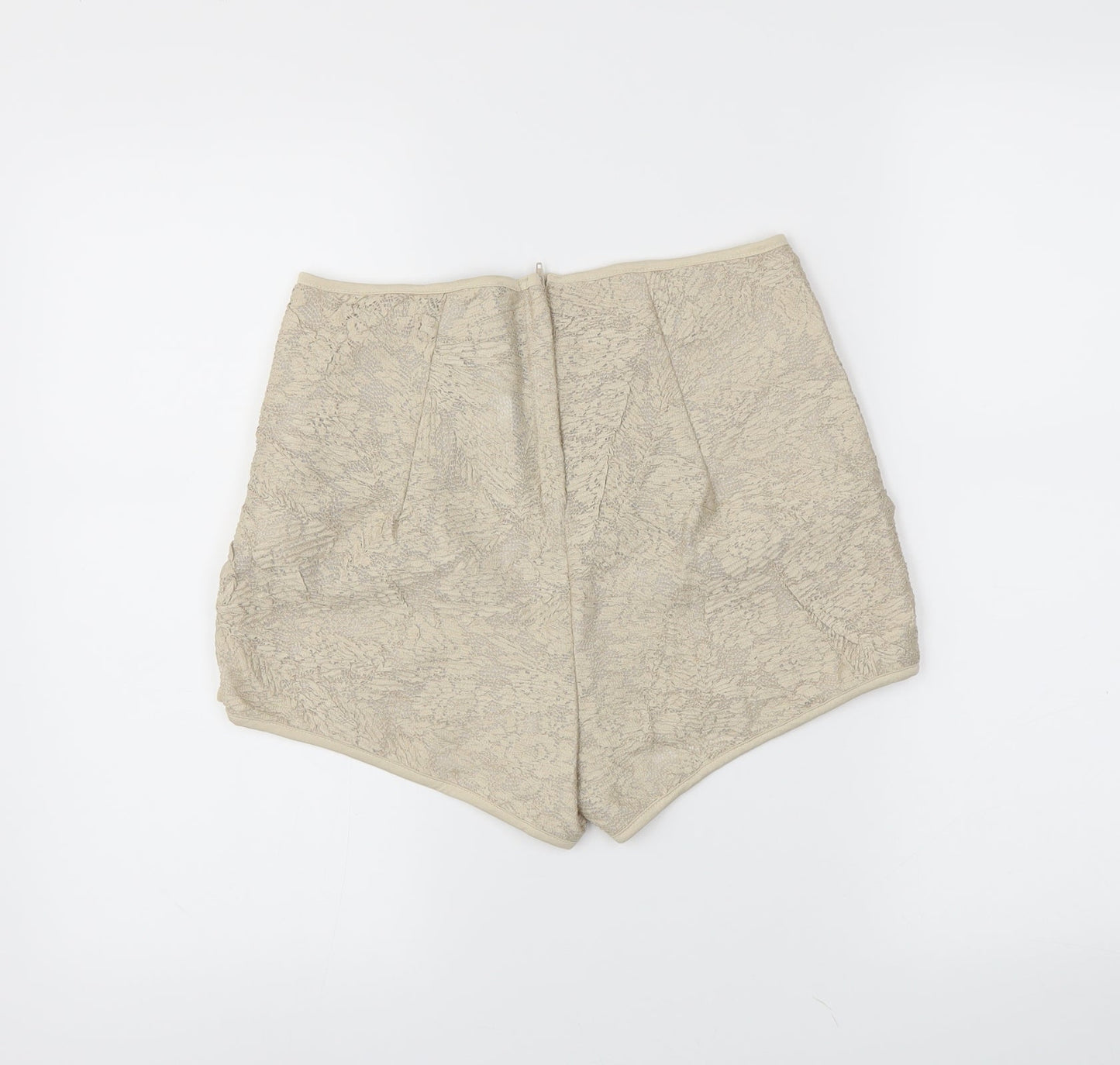 MNG Womens Beige   Hot Pants Shorts Size S